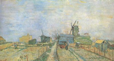 Vincent Van Gogh Vegetable Garden in Montmartre (nn04)